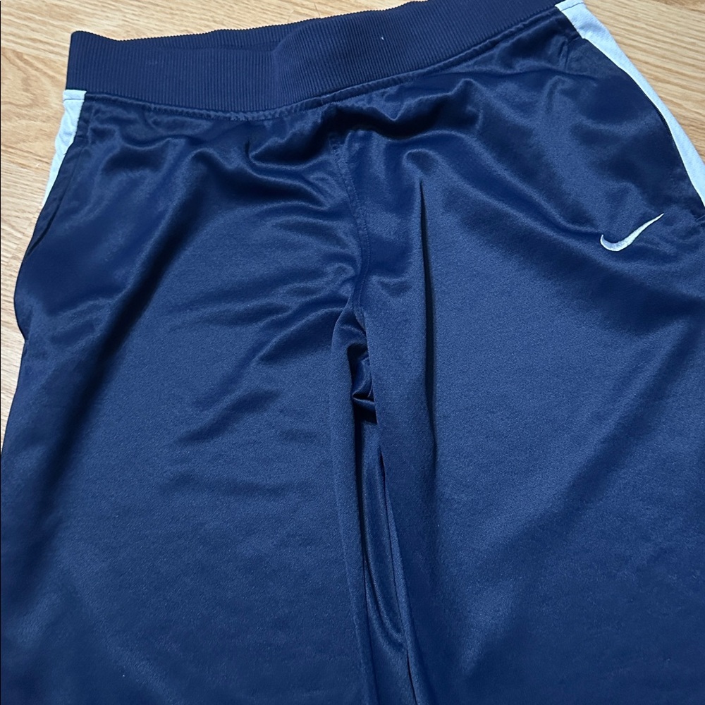 🚨SALE Nike Basketball Pants Blue with White accents size M - Picture 3 of 7